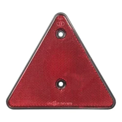 4x Reflektoren Anhänger Dreieck 162x142mm E-Typ für PKW-Anhänger, Wohnmobil