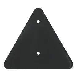 4x Reflektoren Anhänger Dreieck 162x142mm E-Typ für PKW-Anhänger, Wohnmobil