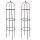 2x Rankhilfe Rosenbogen 2m Spalier Kletterpflanzen-Rankgitter Obelisk Rankgerüst