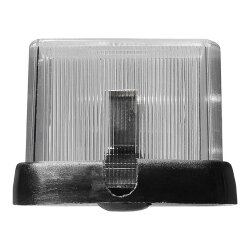 Positionsleuchte, Weiß, Ø65 mm, E9 geprüft, 12V/24V, Anhänger, Begrenzungslicht