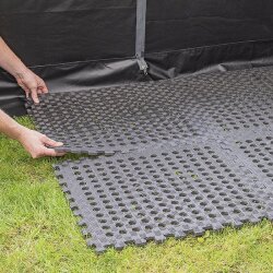8x 60x60 Bodenschutzmatte Pool Puzzlematte Bodenschutz Matte Schutzmatte Vorzelt