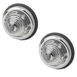 2x Positionsleuchte Weiß für Anhänger...