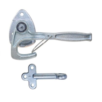 Bordwandverschluss Anhänger Rechts – Klappen Hakenverschluss für Kipper – Winkelhebelverschluss und Bordwandverschlüsse