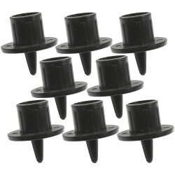 8x Bodenspitze für Zeltstangen Ø23mm Rohr...