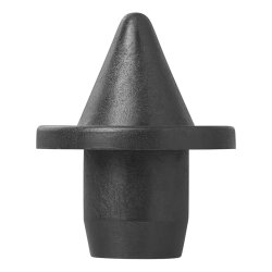8x Bodenspitze für Zeltstangen Rohreingang Durchmesser 23mm Gesamtlänge 53 mm