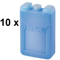 10 x Kühlakku Blau 150 ml Kühlelemente Kühlpads 150 Gr Kühlpack 10,5 x7 x 2,5 cm AS