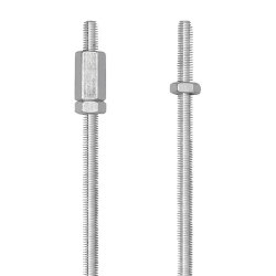 Bremsgestänge Anhänger 2x1M Gewindestange M10 Bremszubehör Einachsbremsgestänge