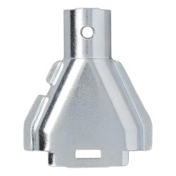 Halbschale Ankerblech für Anhängerbremse Bremsseil Glocke Ø23/26mm kompatibel für ALKO