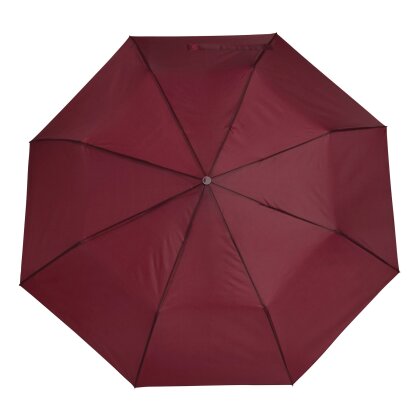 Regenschirm Ø96 cm PRIMA Taschenschirm 0,35 kg Automatik dunkel rot