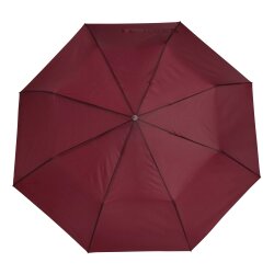 Regenschirm Ø96 cm PRIMA Taschenschirm 0,35 kg Automatik dunkel rot AS