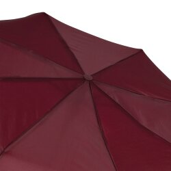 Regenschirm Ø96 cm PRIMA Taschenschirm 0,35 kg Automatik dunkel rot AS