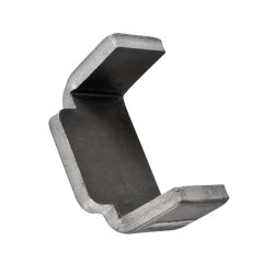 4 x Gegenhalter für Boardwandverschluss Anhänger L46 mm Innenbreite 35 mm