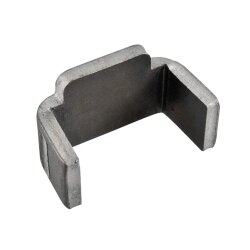 4 x Gegenhalter für Boardwandverschluss Anhänger L46 mm Innenbreite 35 mm