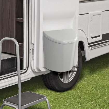 2 x Abfalleimer 10 L Mülleimer mit Deckel Wohnwagen Wohnmobil Camping  Caravan - , 48,90 €