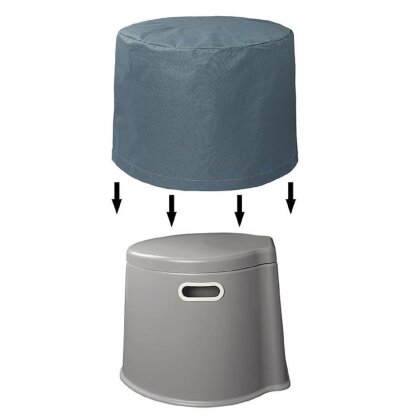 Schutzhülle tragbare Camping-Toilette 7 L Komposttoilette Reisetoilette WC Hülle