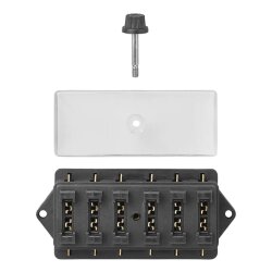 Sicherungshalter KFZ Sicherungskasten ATO ATC Flachsicherungen LKW Boot 6 fach