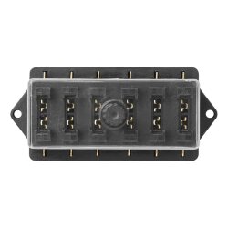 Sicherungshalter KFZ Sicherungskasten ATO ATC Flachsicherungen LKW Boot 6 fach