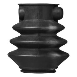 AS 1 x Faltenbalg für Anhänger Auflaufeinrichtung - kompatibel für Alko -  50/60 mm L=125 Gummi Manschette Farbe Schwarz AS