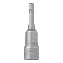6 Kant Nuss 13 mm Schlüssel mit Magnet Akku-Bohrschrauber Akkuschrauber Aufsatz