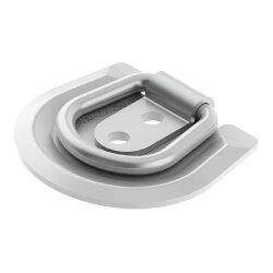 2 x Zurröse Zugbelastung LC 250 daN 250 Kg Verzurröse Stahl Silber