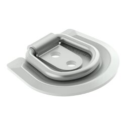 4x Zurrmulde DEKRA 250 daN Zugkraft, Anhänger Zurrösen zur Ladungssicherung, Nachrüstung von Anhängerzubehör