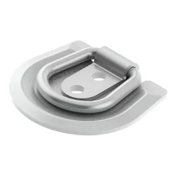 Zurrmulde Anhänger DEKRA Metall 250 daN zur Ladungssicherung Nachrüstung für Anhängerboden und Ladefläche Set 4 Stück