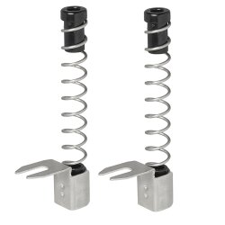 2x Kabelschutzfeder Anhänger und Wohnwagen L218mm Kabelfeder für dicke Stecker