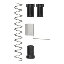 Kabelschutz Feder 2 Stück für Anhänger 218 mm zum Schutz von Kabel 7 auf 13 und Handbremsseil