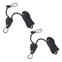 Flaschenzug Set Seilzug mit Ratsche & Umlenkrolle 2 x...