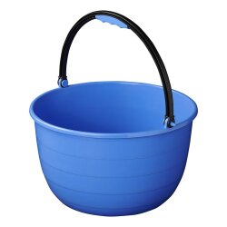 Waschschüssel Camping Kunststoff 15 Liter Spülschüssel mit Korbeinsatz D 35 cm