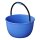 Waschschüssel Camping Kunststoff 15 Liter Spülschüssel mit Korbeinsatz D 35 cm