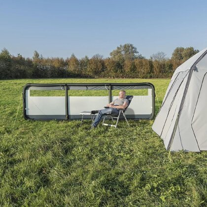 Windschutz Camping aufblasbar 480x140 Wohnwagen Wohnmobil Sichtschutz Wand  Zub. , 249,00 €