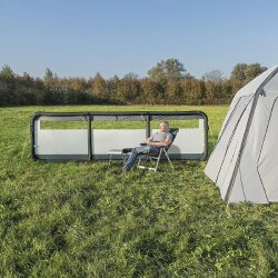 Windschutz Camping aufblasbar 480x140 Wohnwagen Wohnmobil Sichtschutz Wand Zub.