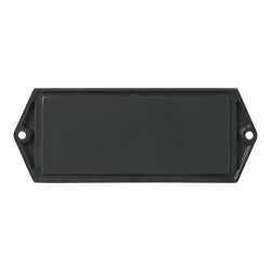 4 x Reflektor für Anhänger 104 x 40 mm - Farbe Rot mit Schraubbefestigung Rückstrahler Seitenstrahler Anhänger Zubehör