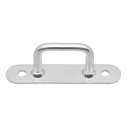 4x Planenösen für Anhänger 72x16x25mm zur Befestigung von Planen Bügel B35mm