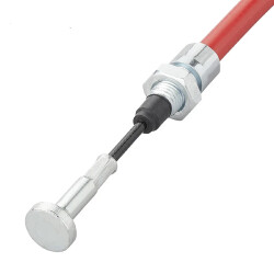 Bremsseil Anhänger 1430/1640mm Universal Bremsseilzug Glocke Ø26mm M8 Kompatibel für AL-KO ab Baujahr 1997