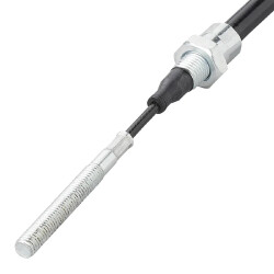 Bremsseil Anhänger 1230/1457mm Glocke Ø26mm M8 kompatibel für BPW mit Gewindeende