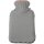 Wärmflasche mit Bezug Grau 595 ml Gummiwärmflasche Wärmekissen Valentinsgeschenk