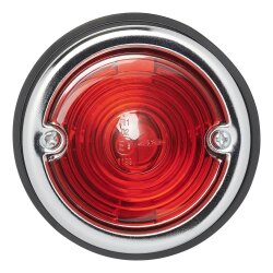 2x Seitenmarkierungsleuchten 12V&24V Leuchte Anhänger Rot Begrenzungsleuchte
