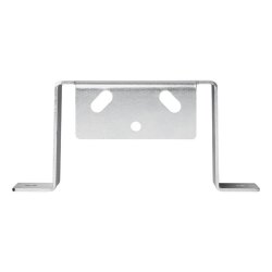 Befestigungsprofil für Abstellstütze, 2er Set Halterung für Anhänger, stabile Anhängerstütze aus verzinktem Stahl, 22x10x6 cm