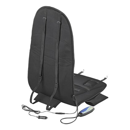 Autositz Heizkissen Sitzheizung Lounge mit Massagefunktion schwarz