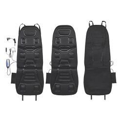 AS Auto Sitzheizung 12V mit Massagestufen und Timer beheizbares Heizkissen PKW AS