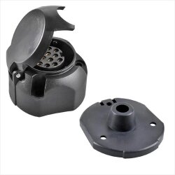 13 polige Anhänger Steckdose Set mit Dichtung und...
