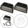 2 STK Kennzeichenleuchte Anhänger mit Leuchtmittel 12V C5W E11 Gr 68 x 38 mm