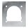 2x Gegenplatten 142×132 mm – Montageplatten für Zurrmulden / Zurrhaken