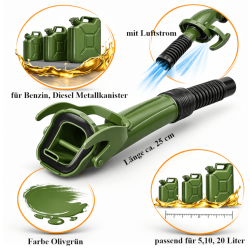 Ausgießer Kanister für 20L - 5L...