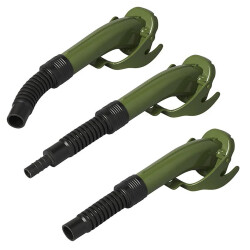 Ausgießer Kanister für 20L - 5L Einfüllstutzen L25 cm Luftstrom zum Befüllen für praktischer Metall Benzinkanister oder Dieselkanister– Füllrohr für Flüssigkeitsübertragung