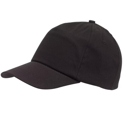 Cap schwarz mit 2 gestickte Luftlöcher Basebalcap Sonnenschutz