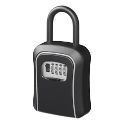Schlüsselkasten Schlüsseltresor außen Schlüsselsafe Zahlenschloß Metall-U-Bügel
