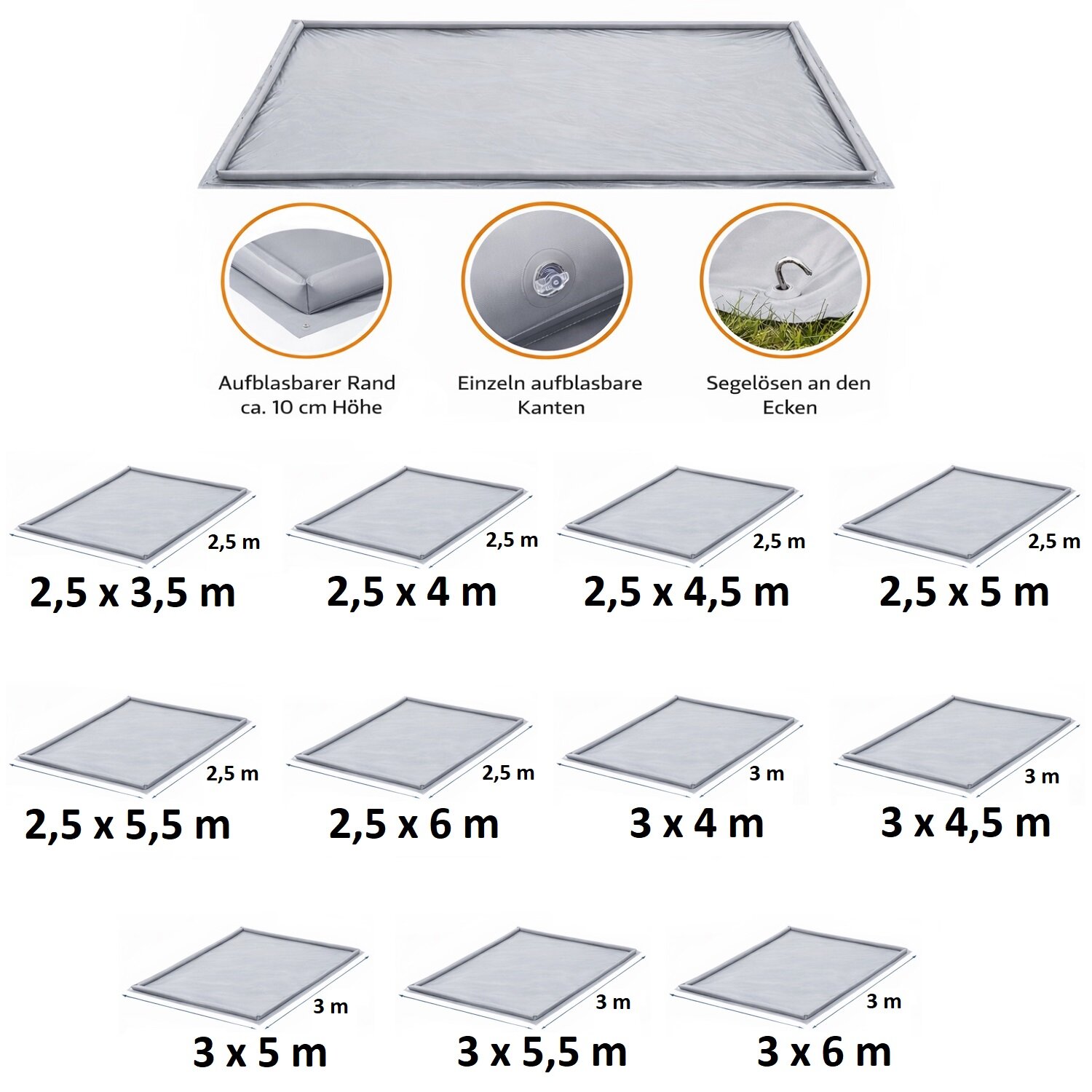 awning tent for caravan Tentproinc RV Sun Shade - Screen Sunshade Complete Kits Kat_Newborn you can host family Schlafsack LIMA ULTRALIGHT SB Farbe:Dark Lilac